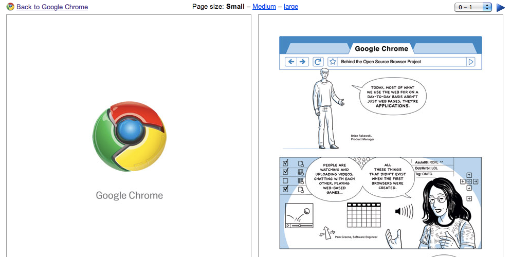 Online book on how cool is Chrome